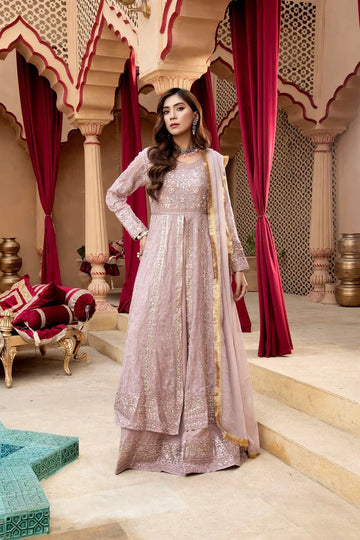 Lilac Mirror Sequin Frock